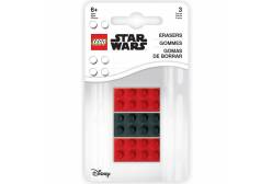 Набор ластиков LEGO Star Wars, 3 штуки